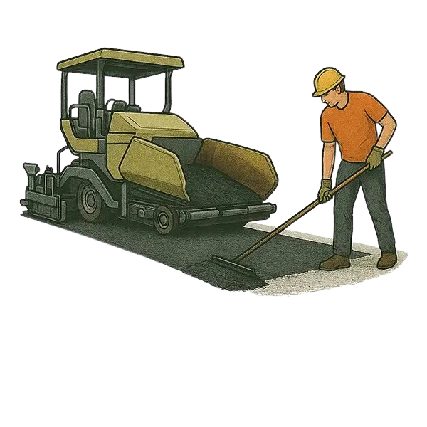 Travaux de pavage